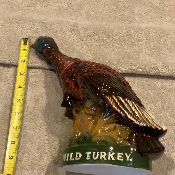 Vintage Austin Nichols wild turkey ceramic decanter empty number seven - Picture 6 of 10